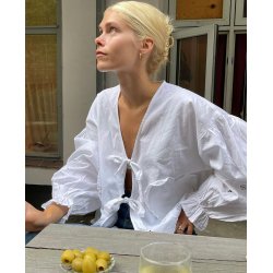 Sissel Edelbo MaiBritt Top Ecru VOKSEN Onesize